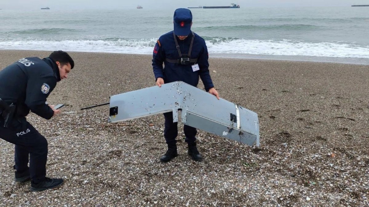 Sakarya'da İHA parçaları bulundu