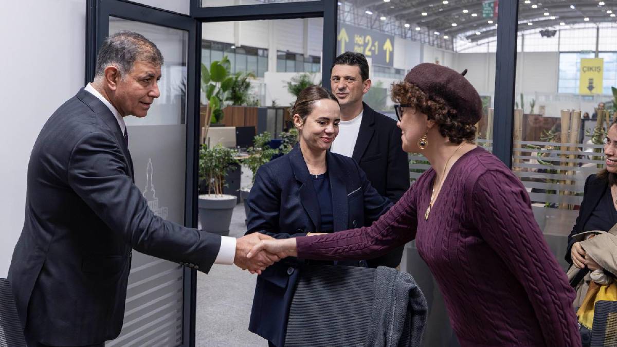 Minguzzi ailesinden Başkan Tugay’a ziyaret