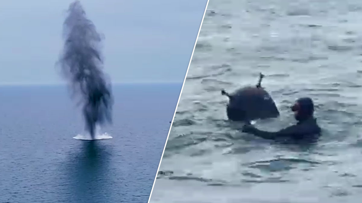 MSB: Karadeniz'de 275 şüpheli cisim imha edildi