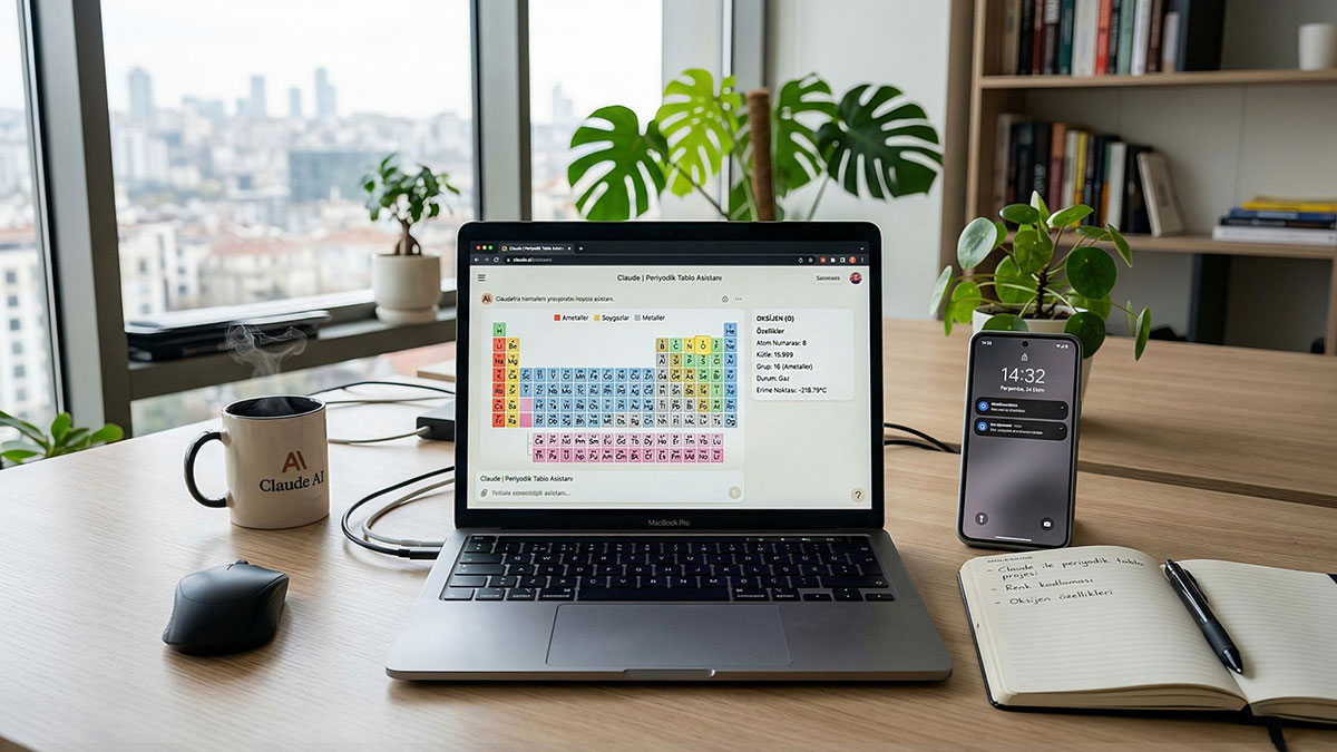 Claude artık sadece konuşmuyor çiziyor