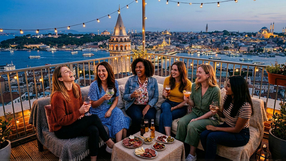 Kadınların yüzde 62'si, arkadaş buluşmasını romantik yemeğe tercih ediyor