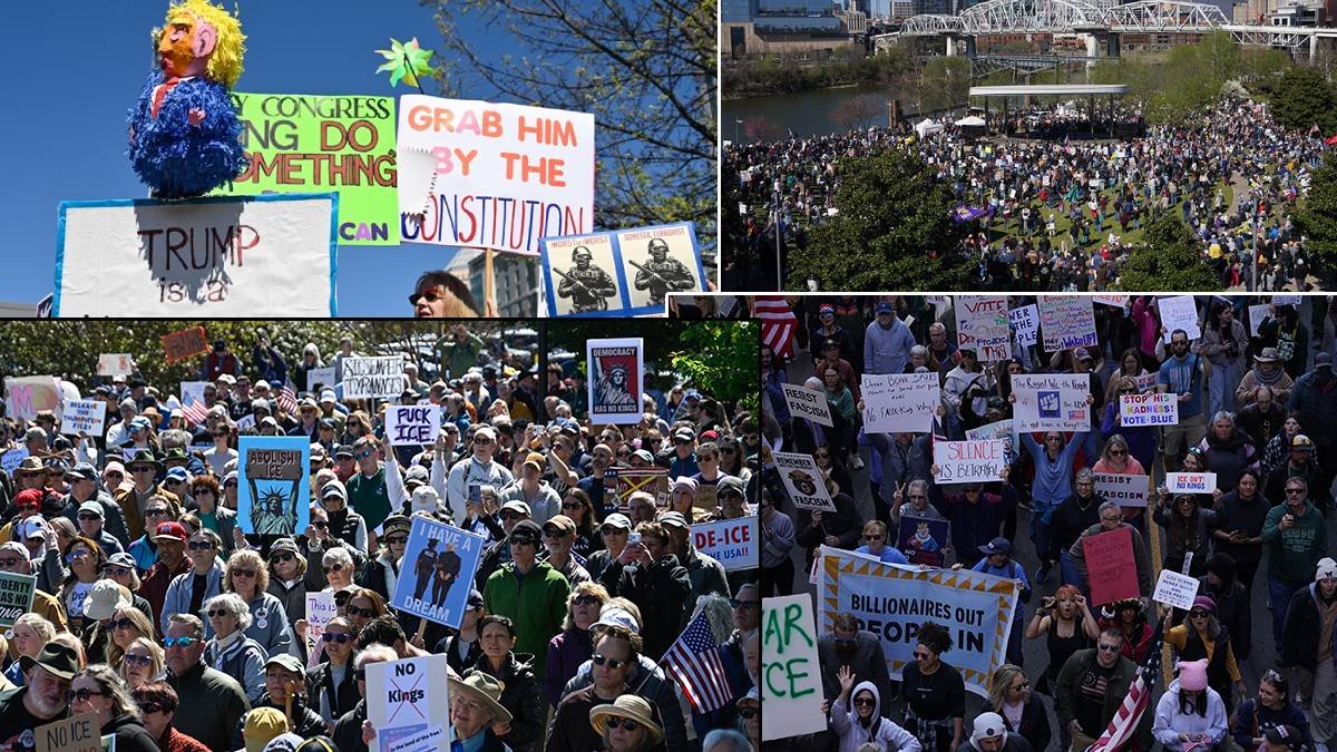 ABD’de milyonlar sokakta: Trump yönetimine karşı "Krallara Hayır" protestosu