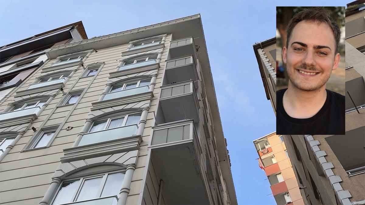 Kağıthane'de feci ölüm! 6. kattan düşen genç peyzaj mimarı hayatını kaybetti