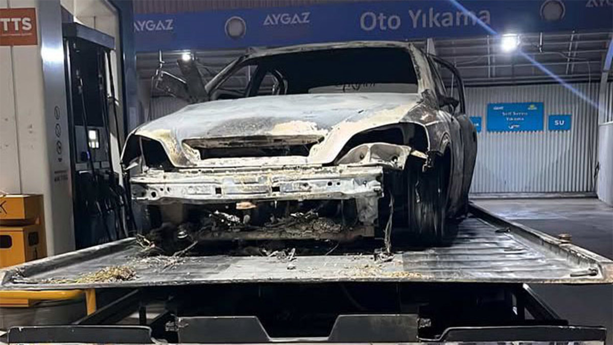 Sakarya'da şüpheli olay! Yanan otomobilden insan kemikleri çıktı
