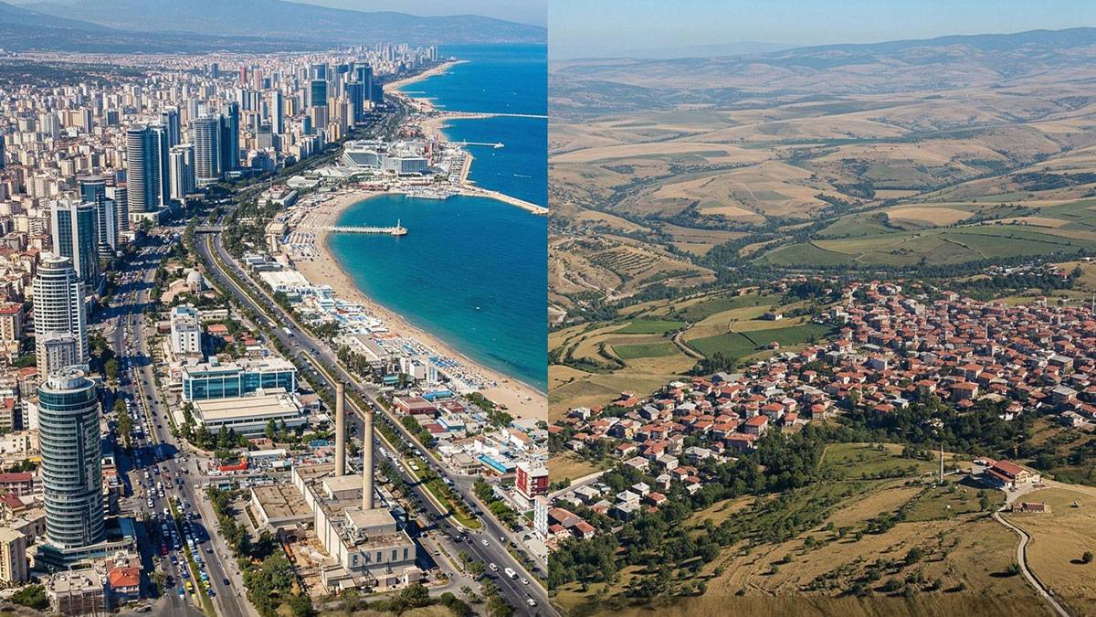 Türkiye'nin nüfusu hızla batı illerine kayıyor