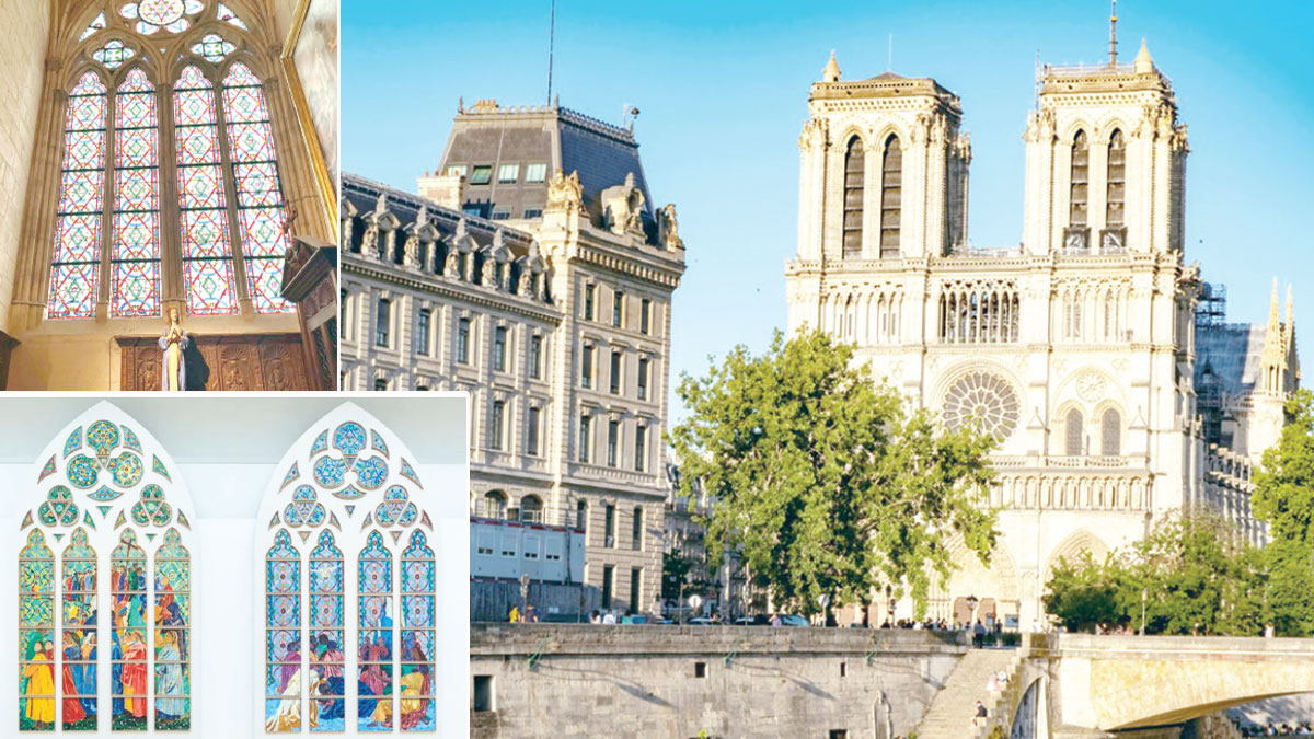 Notre Dame’da  vitray kavgası