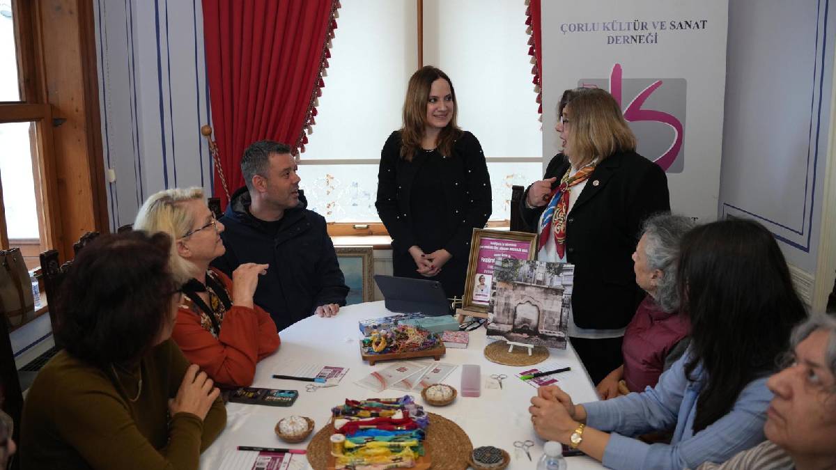 Çorlu’da tarihî çeşmeler sanatla hayat buluyor