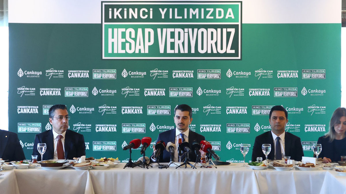 Çankaya Belediye Başkanı Güner, ikinci yıl dönümünde ‘hesap verdi’ : Üzerimizdeki baskı hizmet etmemizi engelleyemez