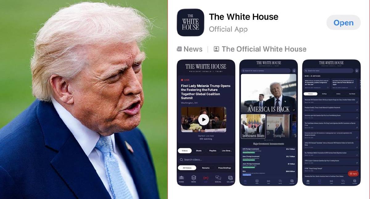 Trump, ''The White House'' uygulamasını duyurdu