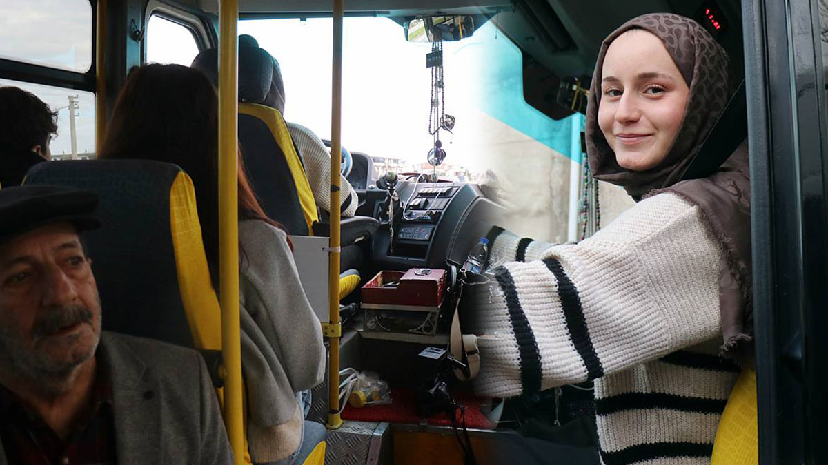 Abi dediler, abla çıktı: Trafikte yolcuları şaşırtan anlar