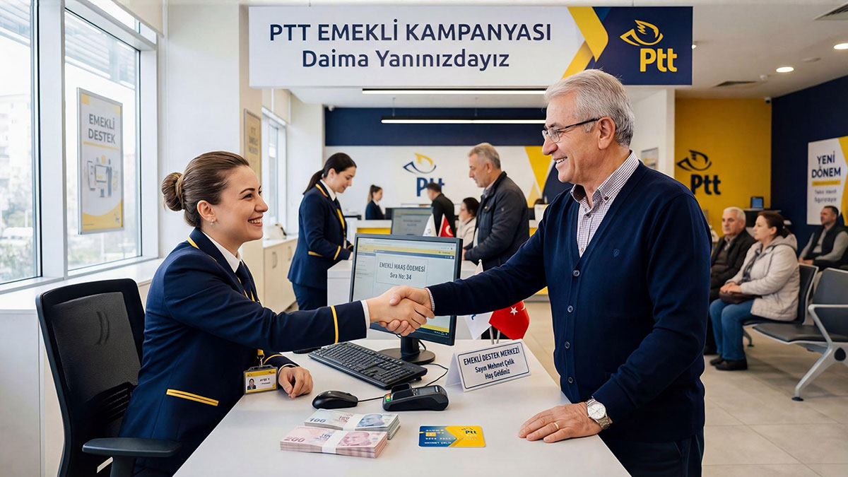 Emeklilere PTT'den 14 bin TL ödeme müjdesi