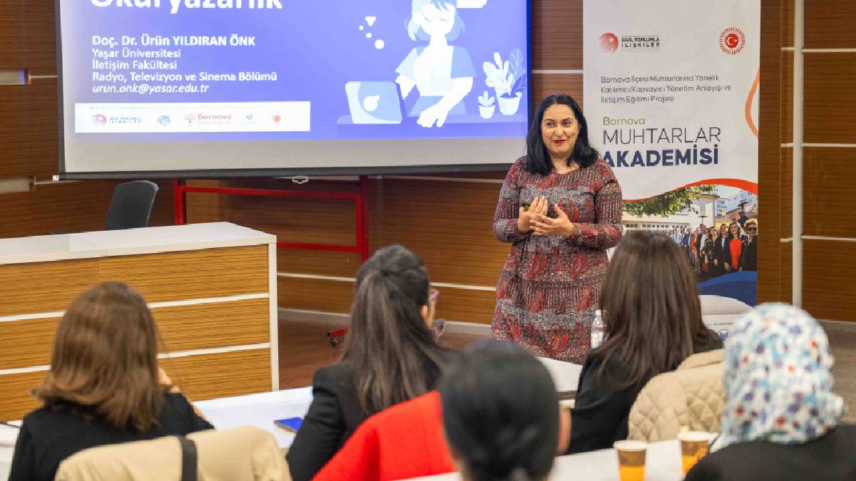 Bornova Muhtarlar Akademisi tamamlandı