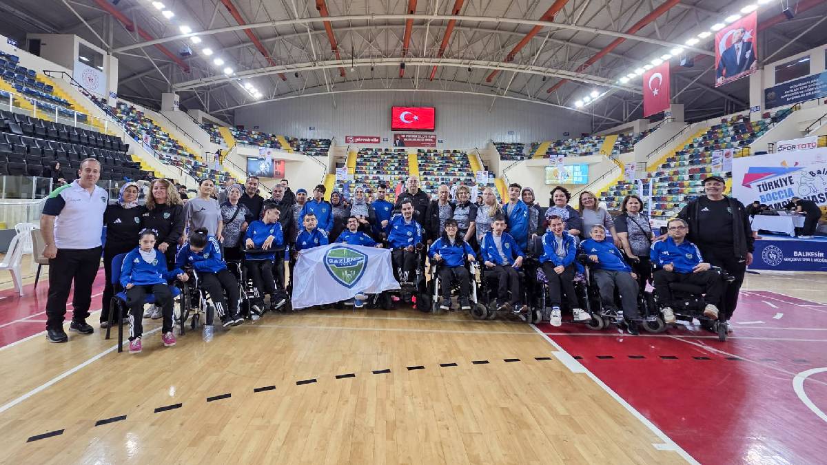 Gaziemir Belediyesi Boccia Takımı yine zirvede
