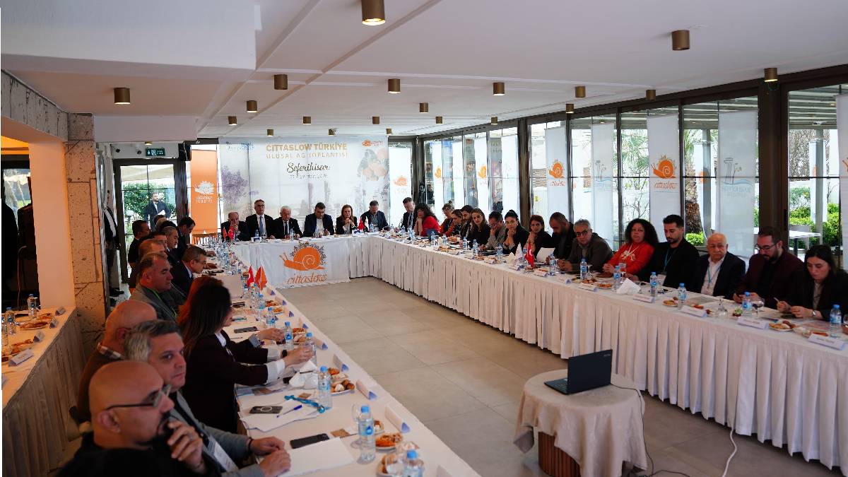 Cittaslow Türkiye Ağı Geyikçi’nin başkanlığında toplandı
