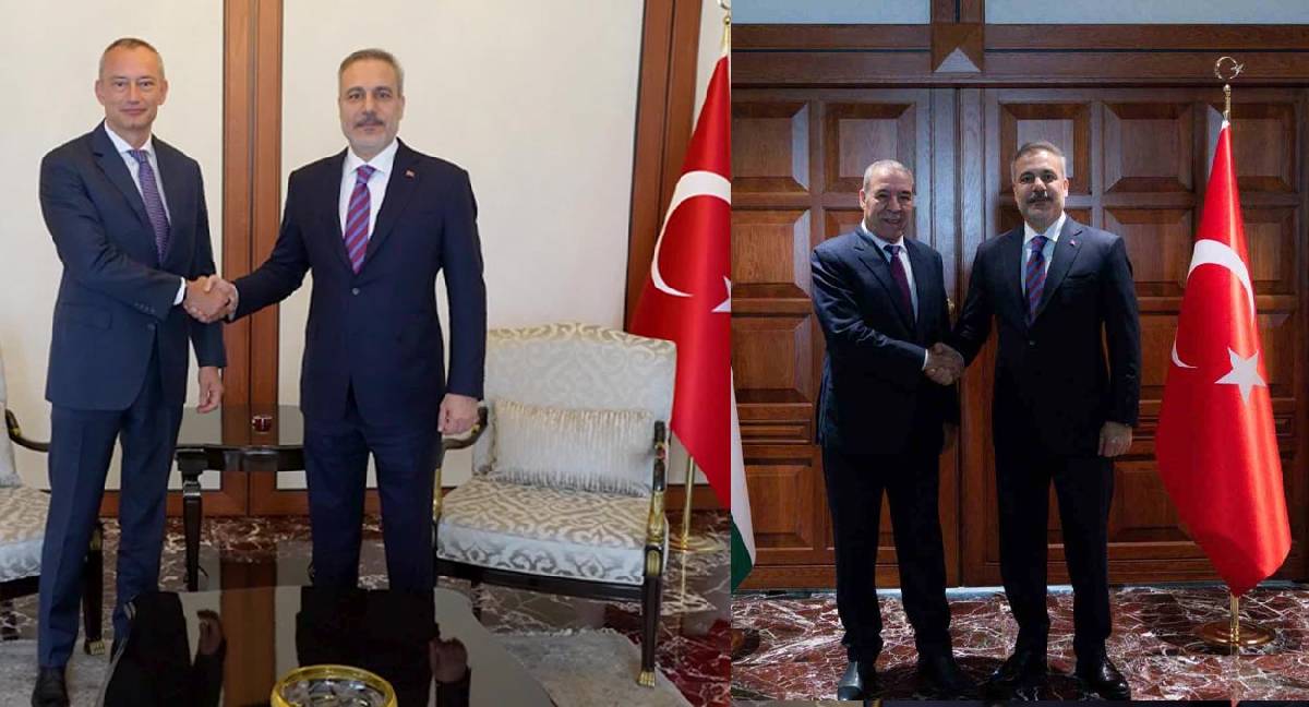 Fidan, Ankara'da diplomasi trafiği