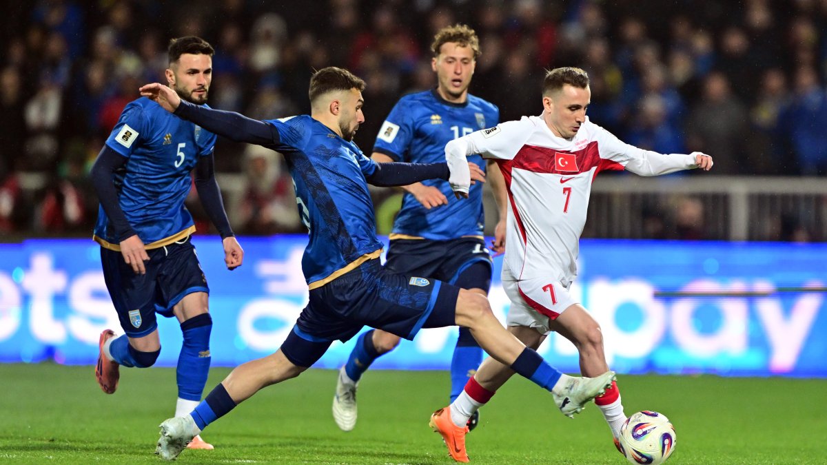 CANLI ANLATIM: Dünya Kupası yolunda son adım: Türkiye, Kosova deplasmanında