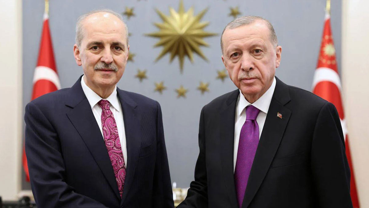 Cumhurbaşkanı Erdoğan ve Numan Kurtulmuş arasında sürpriz görüşme