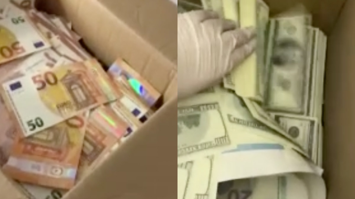 İstanbul'da bir evde milyonlarca sahte döviz ele geçirildi