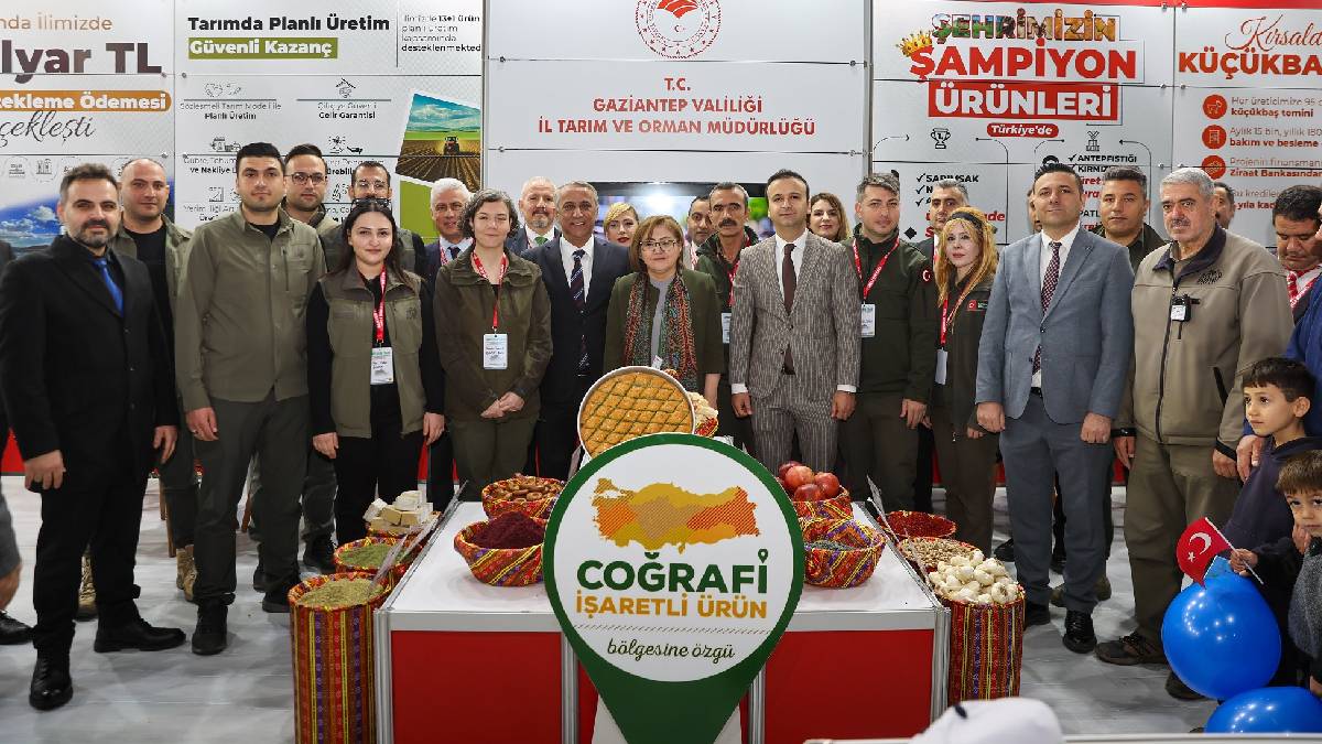 Gaziantep Büyükşehir, 16’ncı GAPTARIM Fuarı’nda yerini aldı