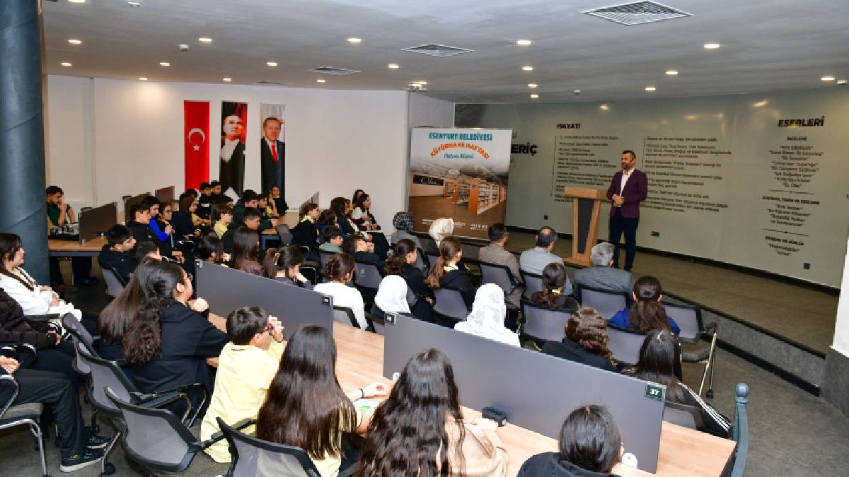 Esenyurt Belediyesi’nden Kütüphane Haftası’nda anlamlı etkinlik