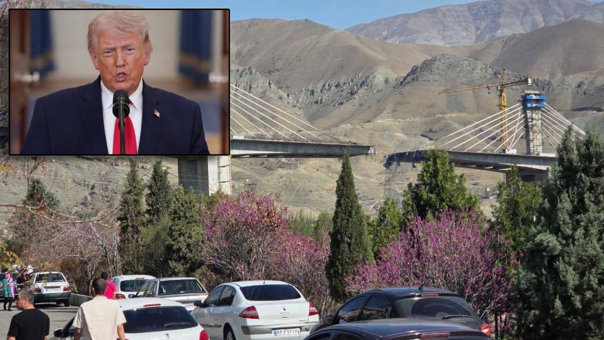 Trump 'vuracağız' dedi, saatler sonra oldu: ABD Orta Doğu'nun en yüksek köprüsünü vurdu