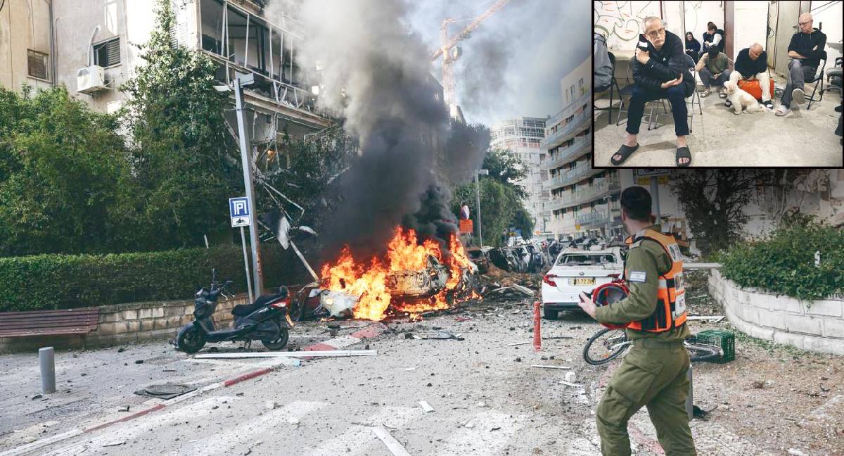 Demir Kubbe çöktü İran füzeleri şehirleri vuruyor: İsrail sığınakta