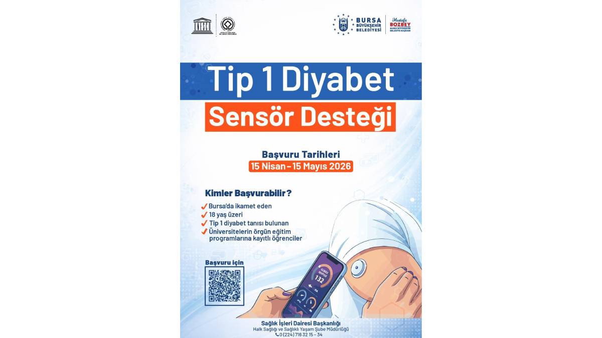 Bursa’da diyabetli öğrencilere sensör desteği: Başvurular 15 Nisan’da başlıyor