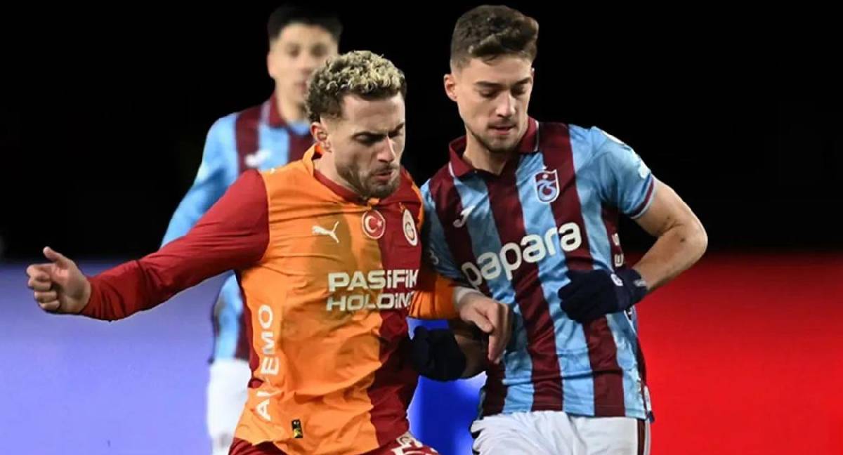 Trabzonspor-Galatasaray derbisinde kadrolar belli oldu: İlk 11'lerde büyük sürpriz