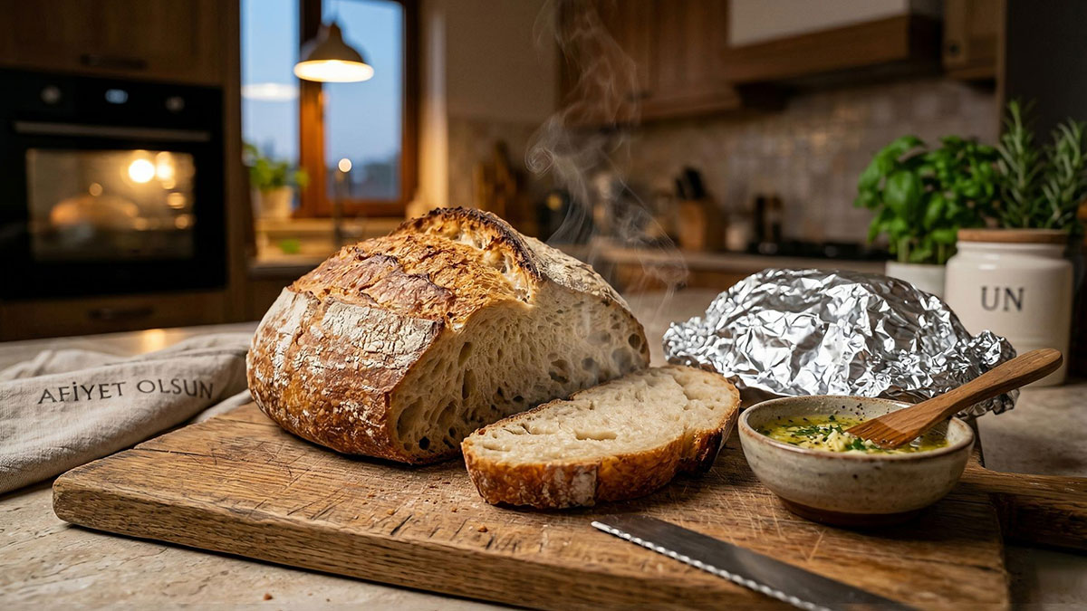 Bayat ekmeklerin dışını çıtır içini yumuşacık yapan aşçı sırrı