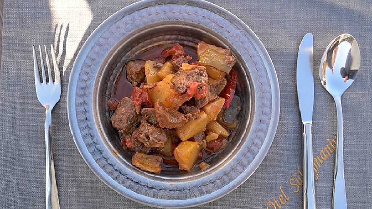 Bu yemek sabır istiyor! Gümüşhane mutfağının lezzet patlaması Gudu Güveci