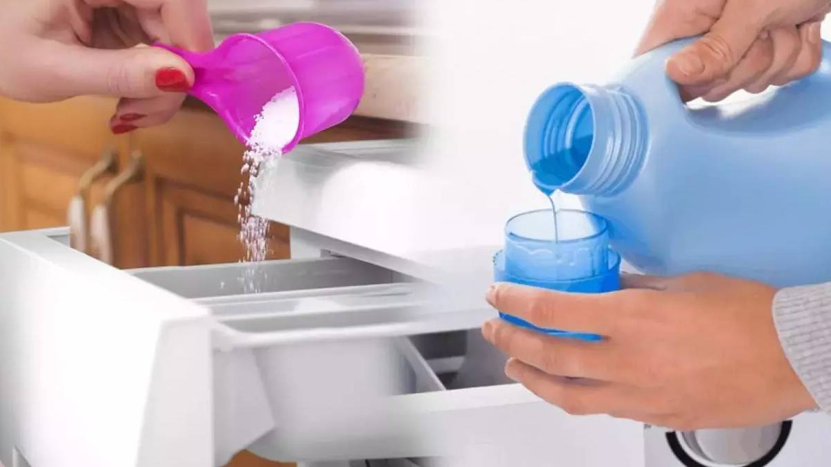 Siz hangi deterjanı kullanıyorsunuz? Sıvı ve toz deterjan arasındaki farklar…