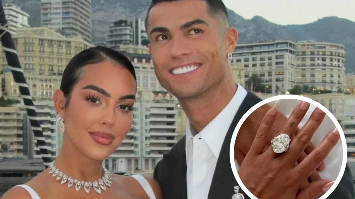 Cristiano Ronaldo’dan milyonluk hediye!  Georgina Rodríguez’in dev pırlantası ağızları açık bıraktı