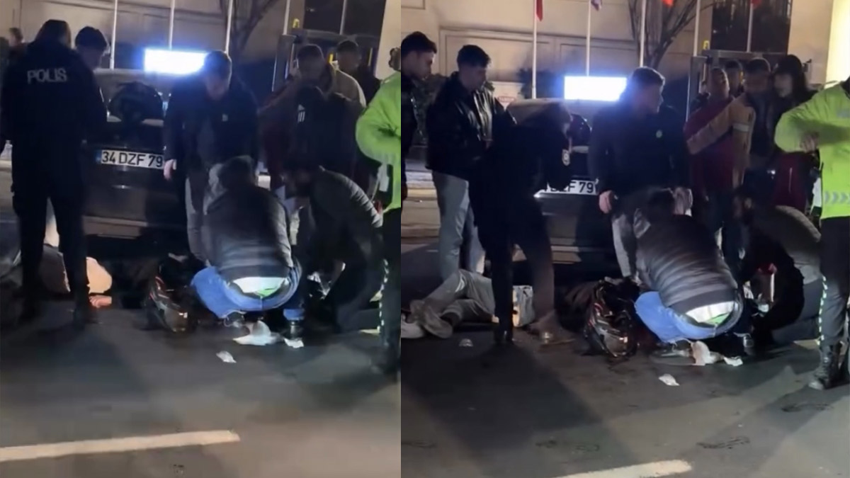 Beşiktaş'ta feci kaza! Otomobil motosiklete çarptı: 2 ölü