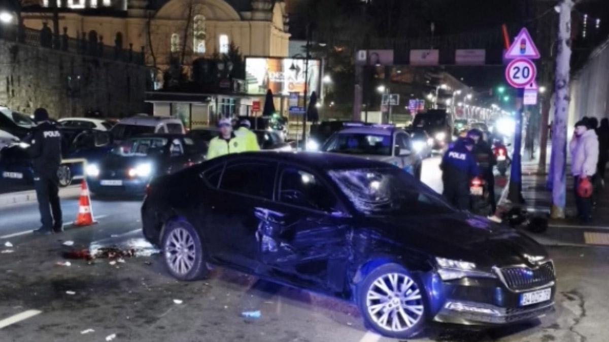 Beşiktaş'ta feci kaza! Otomobil motosiklete çarptı: 2 ölü