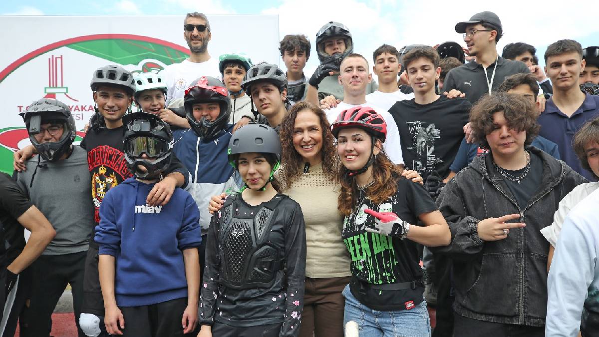 Karşıyaka’da heyecan dolu pump track yarışı!