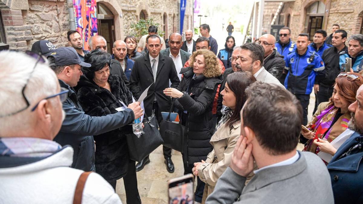 Meslek Fabrikası’nın abluka altına alınmasına Başkan Tugay’dan tepki