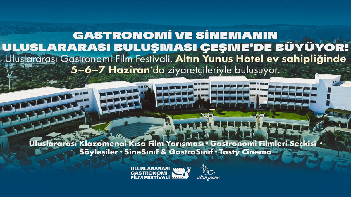 Sinema ve lezzet Ege’de buluşuyor: Uluslararası Gastronomi Film Festivali başlıyor
