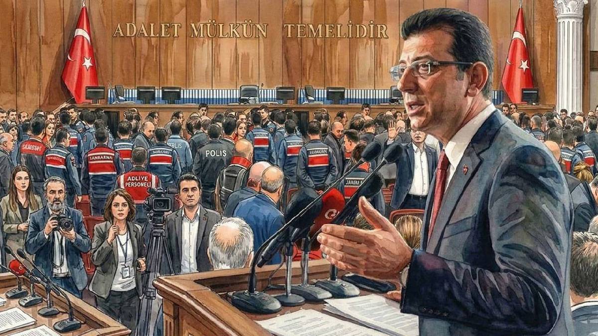 İmamoğlu'ndan mahkeme heyetine: Merkez Bankası'nı dolandıranlar serbest biz tutukluyuz