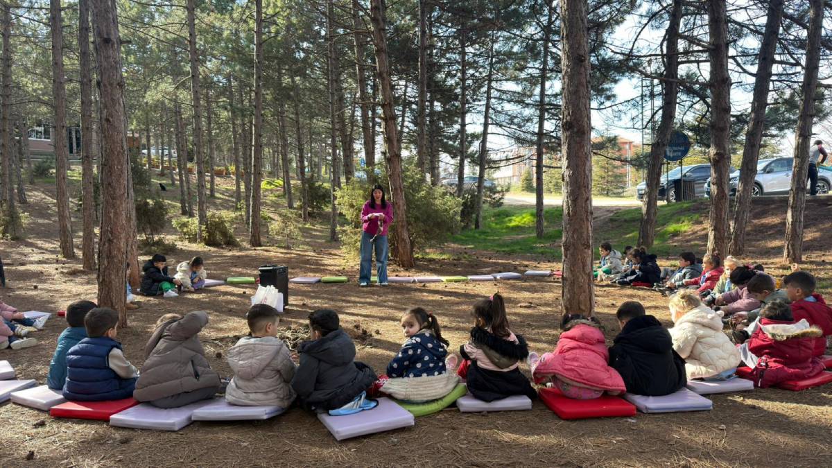 Minikler doğayı keşfetti