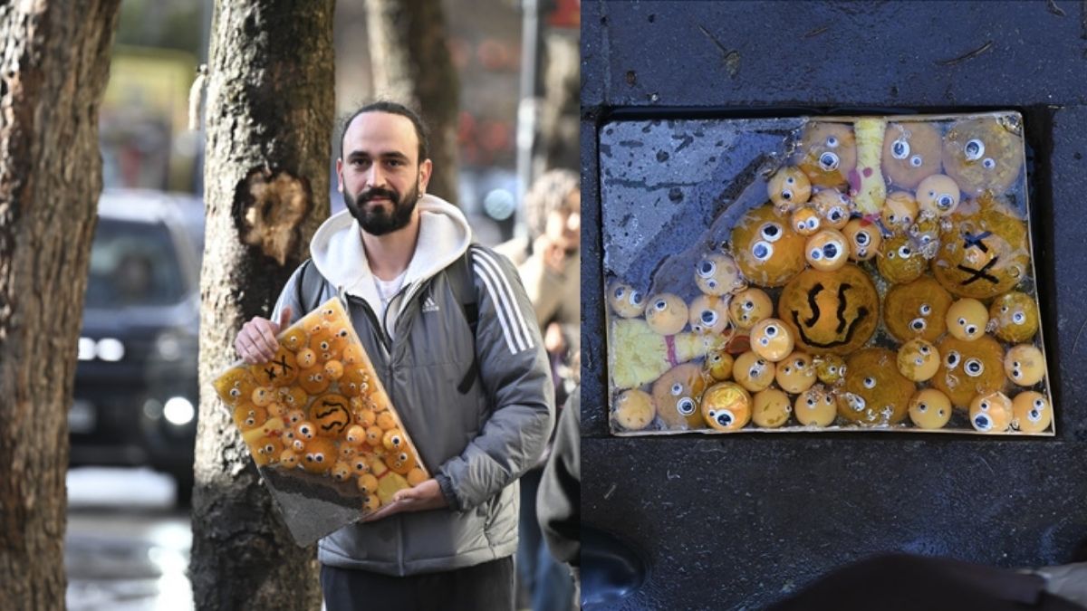 Başkent kaldırımları sayesinde güzelleşiyor: Gören sanatına hayran kalıyor