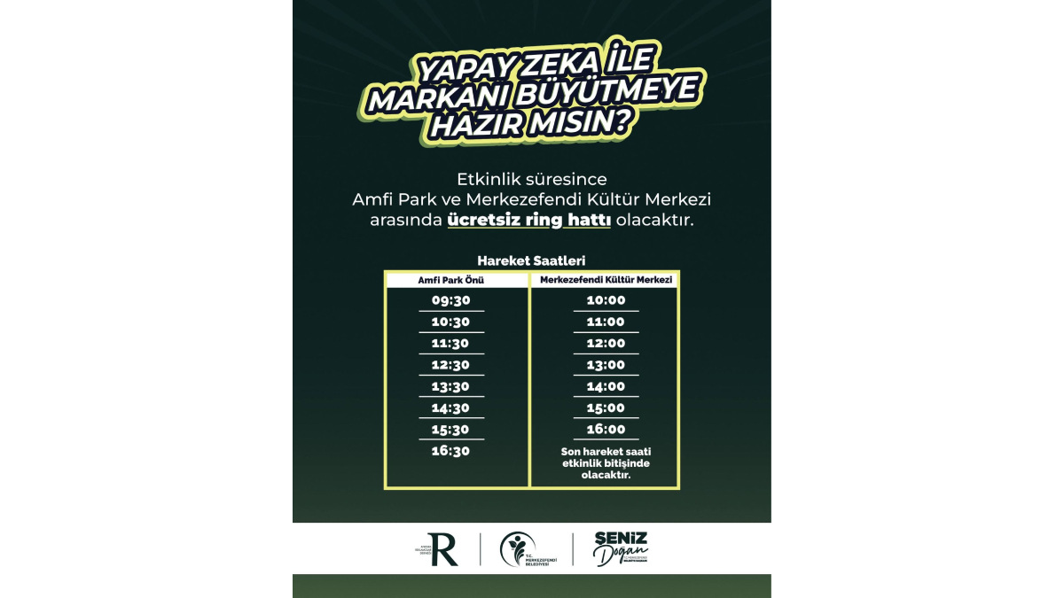 Merkezefendi Belediyesinden ücretsiz yapay zeka odaklı eğitim programı
