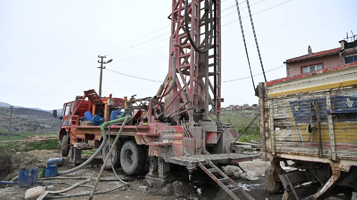 Manisa Büyükşehirden su seferberliği: 2026 hedefi 155 yeni sondaj