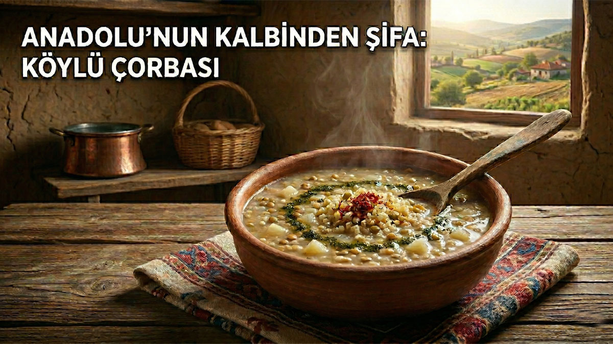 Sadece 20 dakikada sofrada: En kolay ve en lezzetli köylü çorbası nasıl yapılır?