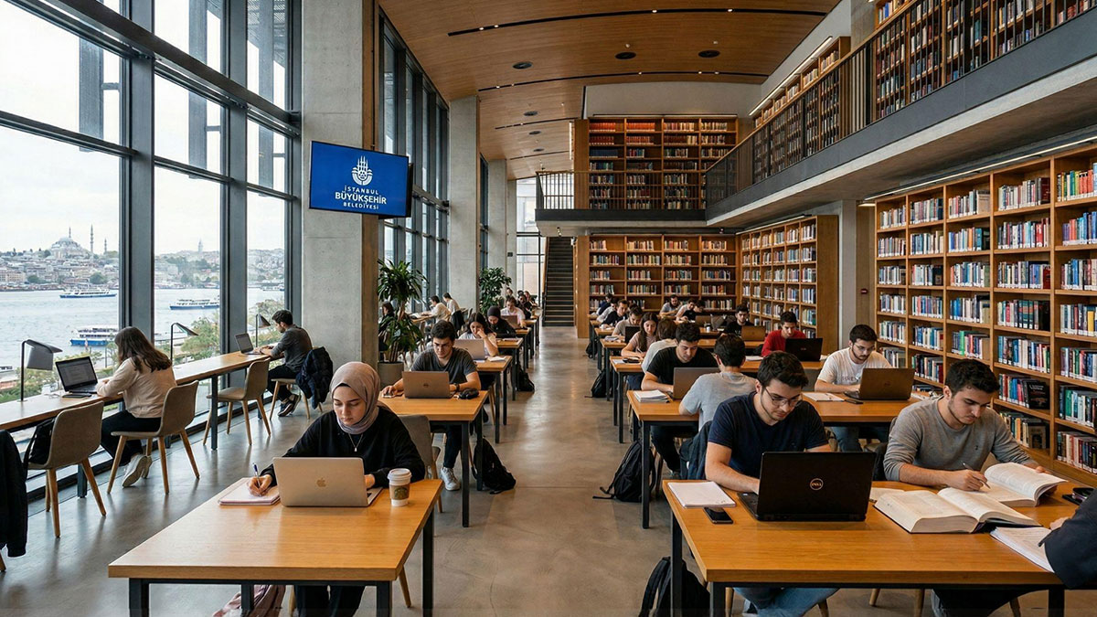 İBB'den 7 yılda 53 yeni kütüphane: Öğrencilerin ders çalışma adresleri