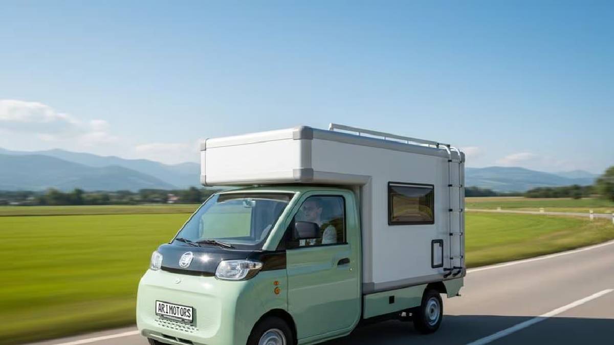 Dünyanın en küçük karavanı üretildi: 230 km’ye kadar menzil sunuyor!