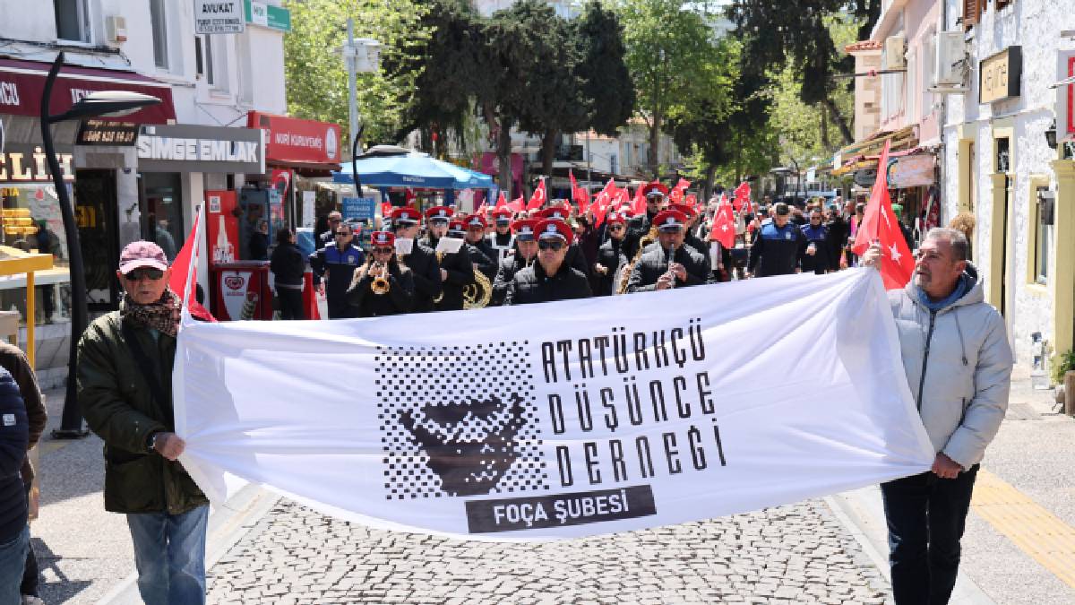Atatürk’ün Foça’ya gelişinin 92. yılı yürüyüşle anılacak
