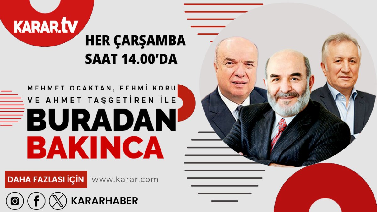 Ahmet Taşgetiren, Mehmet Ocaktan ve Fehmi Koru gündemi değerlendiriyor