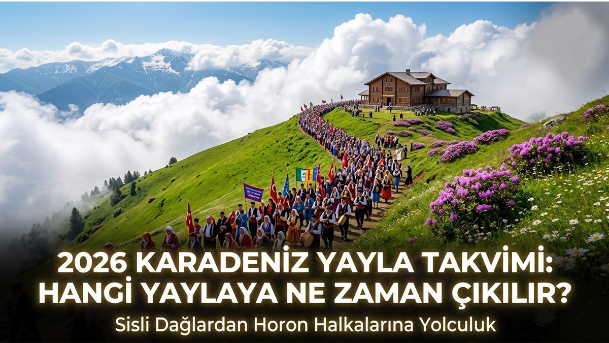 2026 Karadeniz yayla takvimi: Hangi yaylaya ne zaman çıkılır?