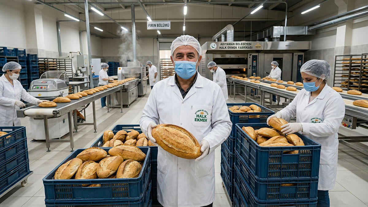 Sosyal belediyeciliğin en güzel örneği: Halk Ekmek hizmete girdi