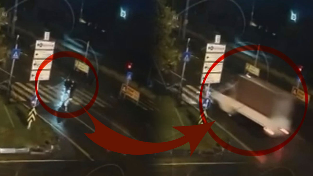 Yürek yakan kaza anı kamerada: 13 yaşındaki iki arkadaş, feci şekilde can verdi